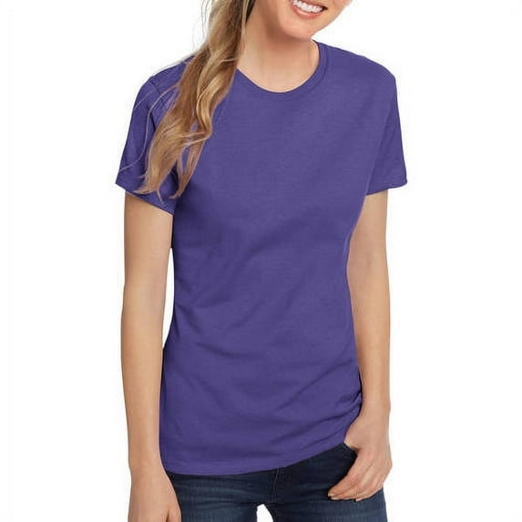 Hanes Women's Nano-T Short Perfect Sleeve T-Shirt