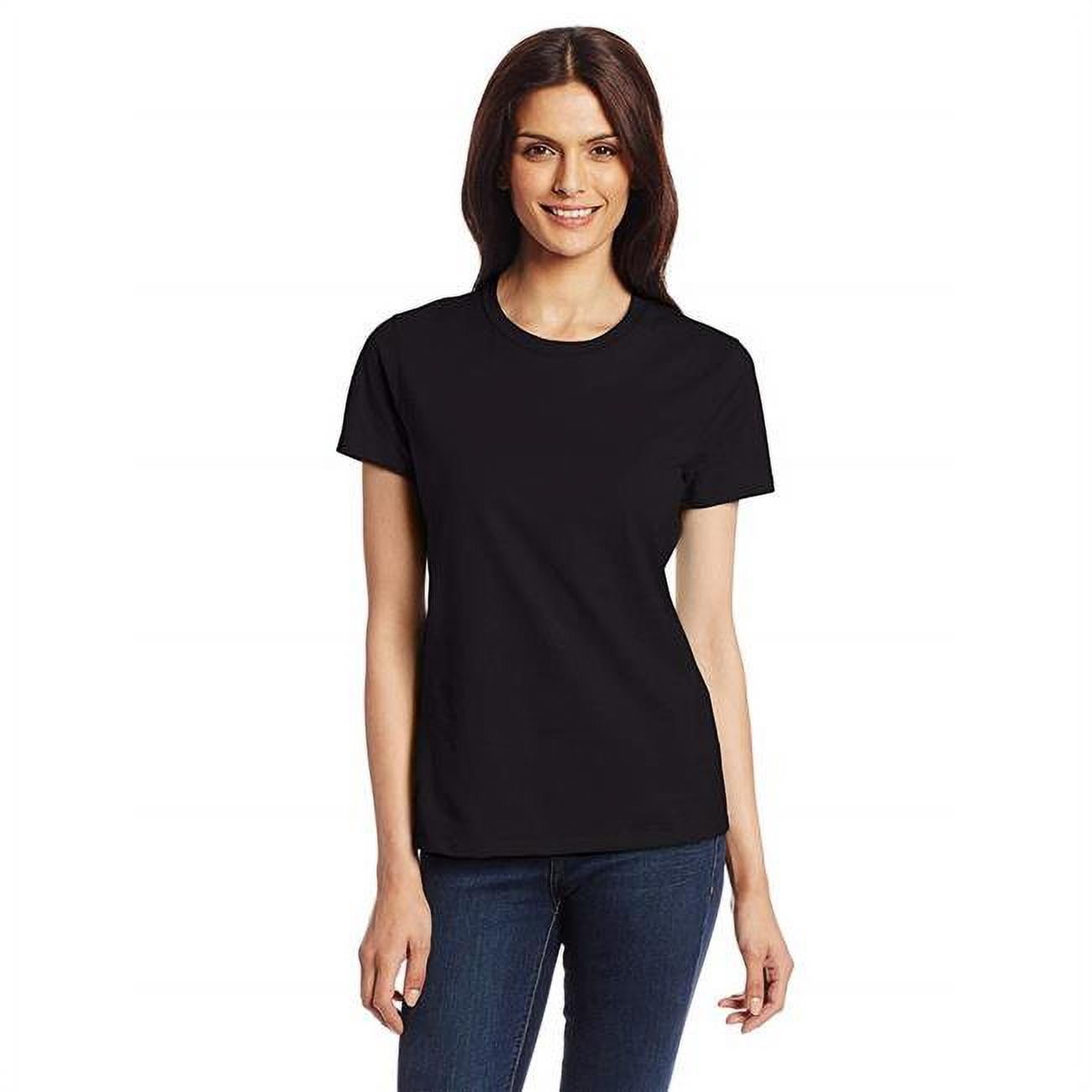 Hanes Women's Nano-T Short Perfect Sleeve T-Shirt - Walmart.com
