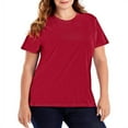 Hanes Women's Nano-T Short Perfect Sleeve T-Shirt - Walmart.com