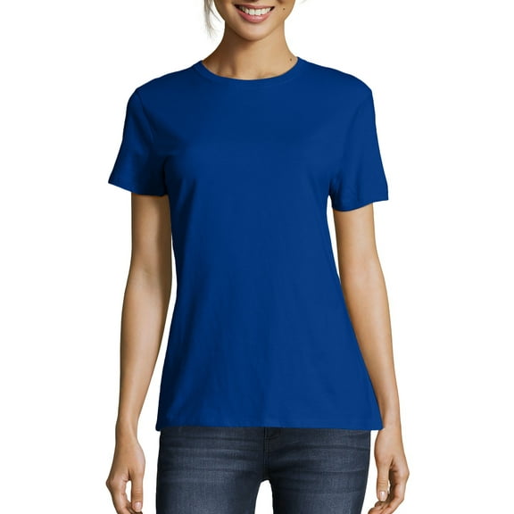 Hanes Women's Nano-T Short Perfect Sleeve T-Shirt
