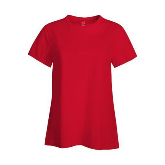Hanes Women's Nano-T Short Perfect Sleeve T-Shirt