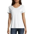 Hanes Women's Nano-T V-Neck T-Shirt - Walmart.com