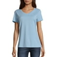 Hanes Women's Nano-T V-Neck T-Shirt - Walmart.com
