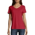 thumbnail image 1 of Hanes Women's Nano-T V-Neck T-Shirt, 1 of 5