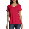 thumbnail image 1 of Hanes Women's Nano-T V-Neck T-Shirt, 1 of 5
