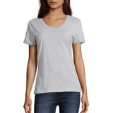 Hanes Women's Nano-T V-Neck T-Shirt - Walmart.com