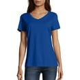thumbnail image 1 of Hanes Women's Nano-T V-Neck T-Shirt, 1 of 5