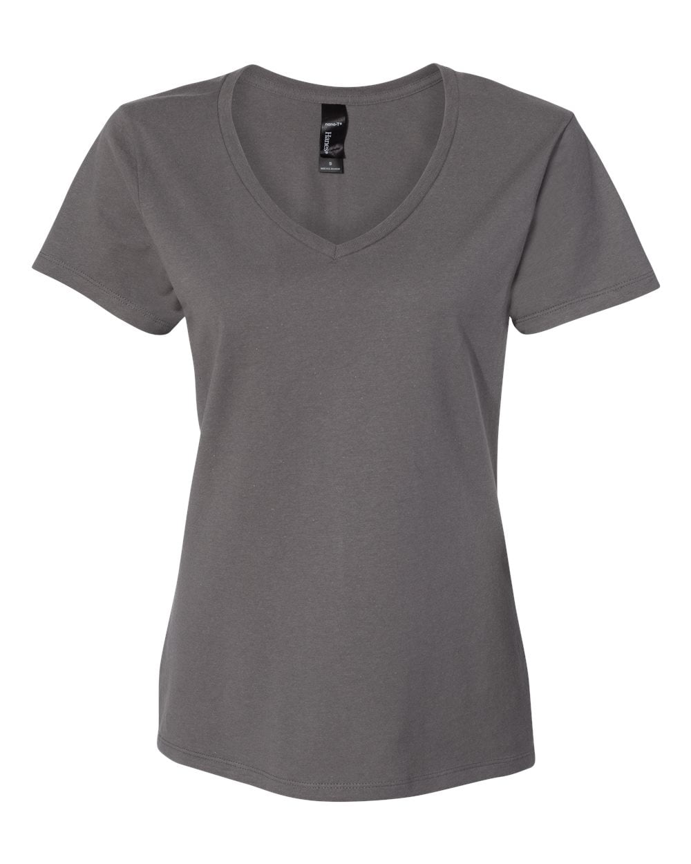 Hanes Women's NanoT VNeck TShirt