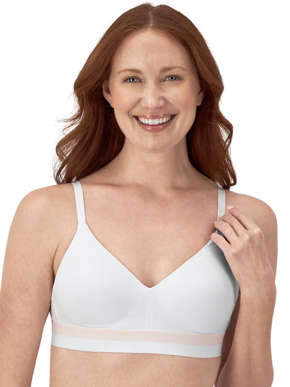 Womens Wireless Bra, Natural Lift Modal Full-Coverage Bra, Sizes S-L+