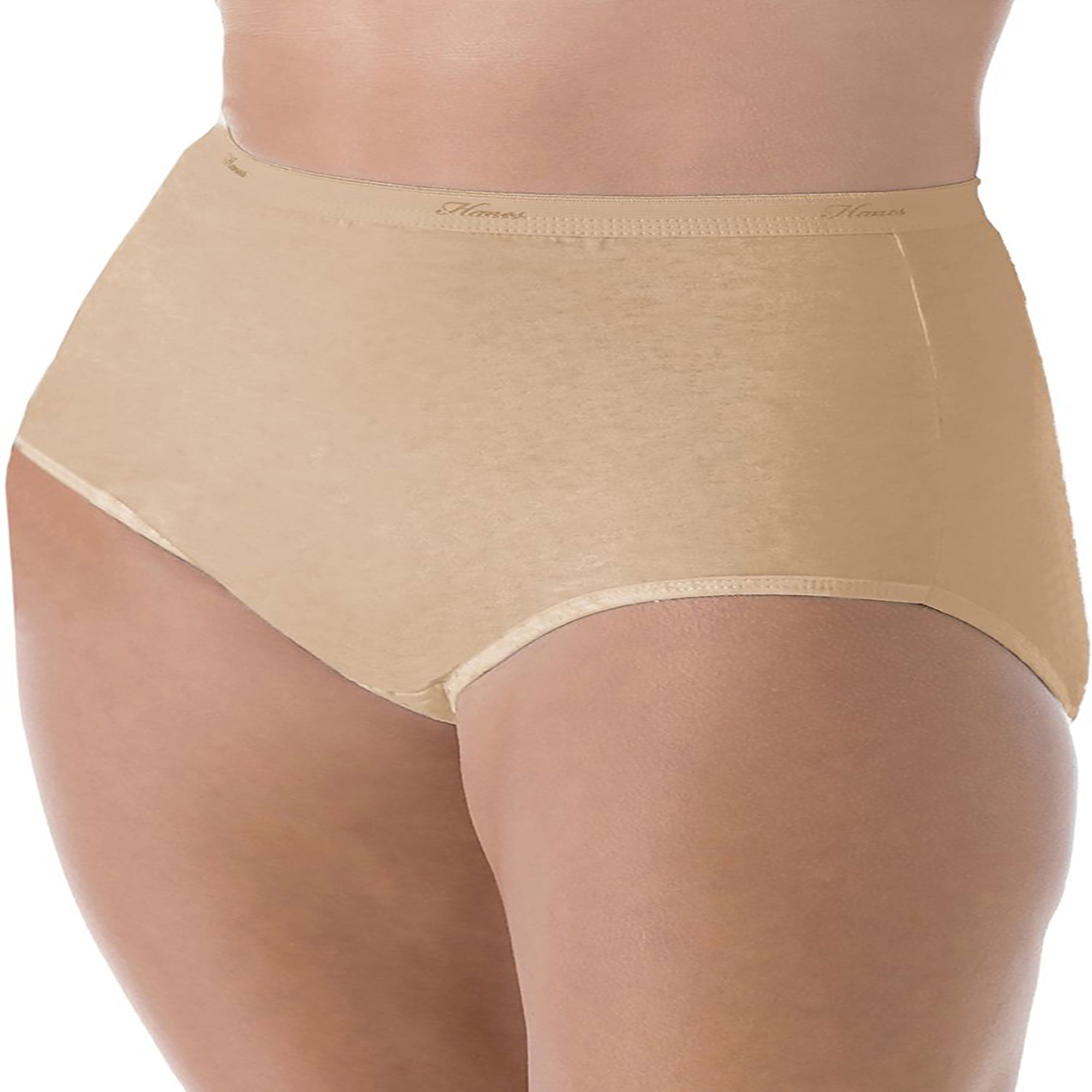 Buy Hanes Women's Cotton Low-Rise Panties Pack, Briefs, No Ride-Up