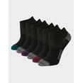 thumbnail image 1 of Hanes X-Temp Women's No Show Socks, Extended Sizes, 6-Pairs Gray/Black 8-12, 1 of 6