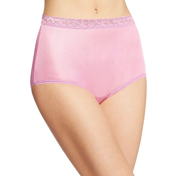 Hanes Women's Nylon Brief Panties 6-Pack, Style PP70AS