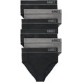 thumbnail image 1 of Hanes Women's Originals Hi-Leg Bikini Underwear, Seamless Rib Bikini, Assorted Colors, 6-Pack, 1 of 5