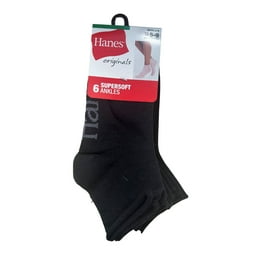 Hanes Women's Performance Crew Socks, Cushioned, 6-Pairs | Hanes