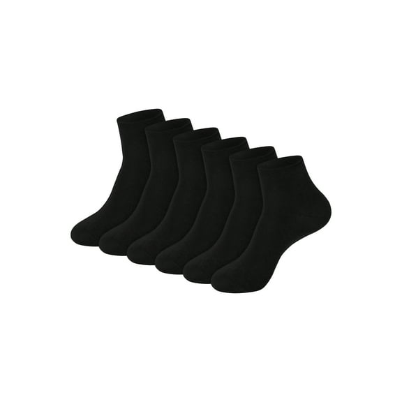 Ankle Socks, 6 Pairs, Originals SuperSoft Socks, Stretch, Logo