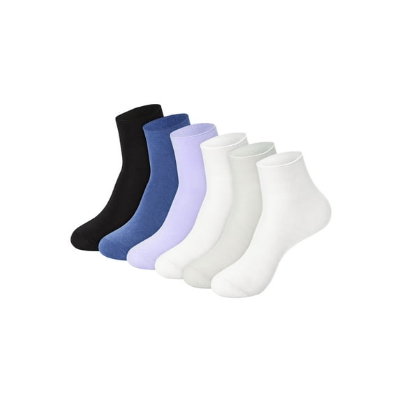 Ankle Socks, 6 Pairs, Originals SuperSoft Socks, Stretch, Logo