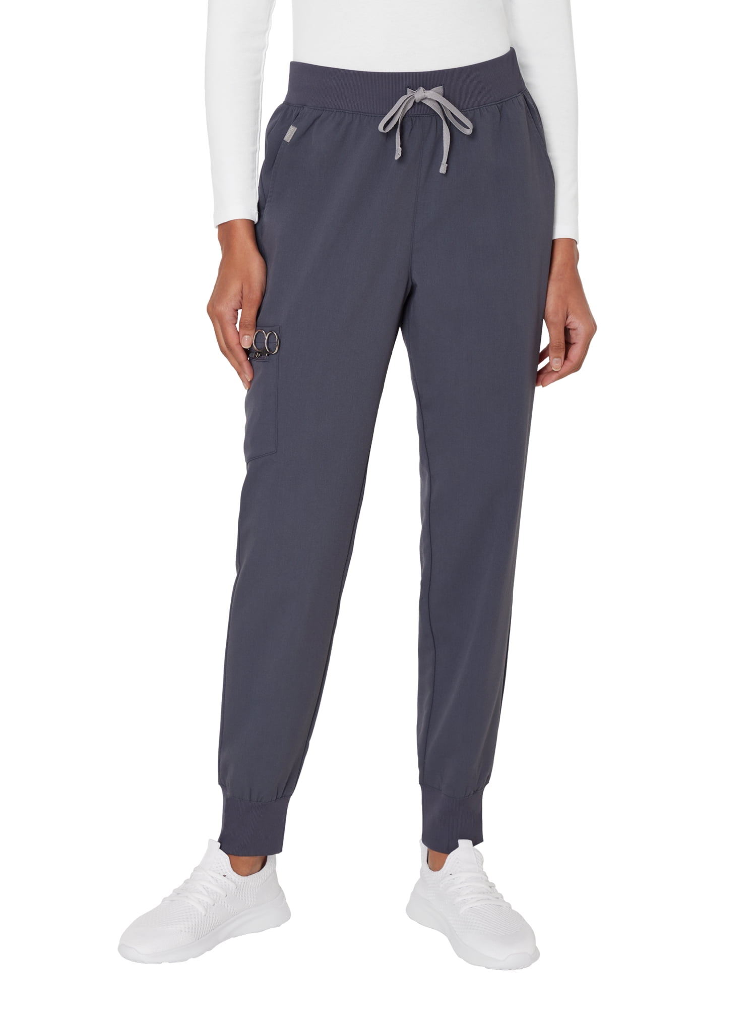 Hanes Women's Scrubs Drawstring Jogger Scrub Pants, Premium, Pockets, Sizes XS - 3XL