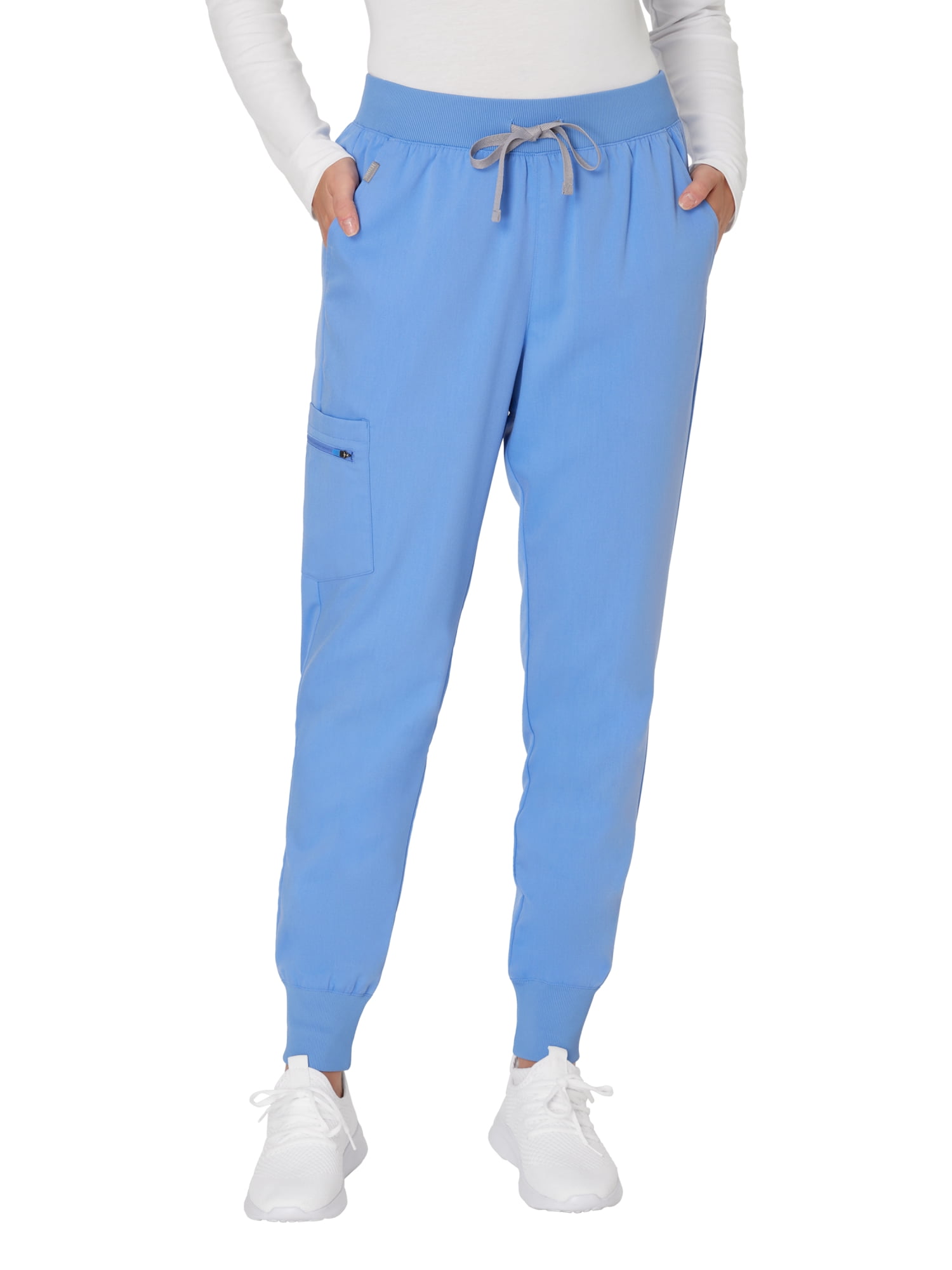 Hanes Women's Scrubs Drawstring Jogger Scrub Pants, Premium, Pockets, Sizes XS - 3XL