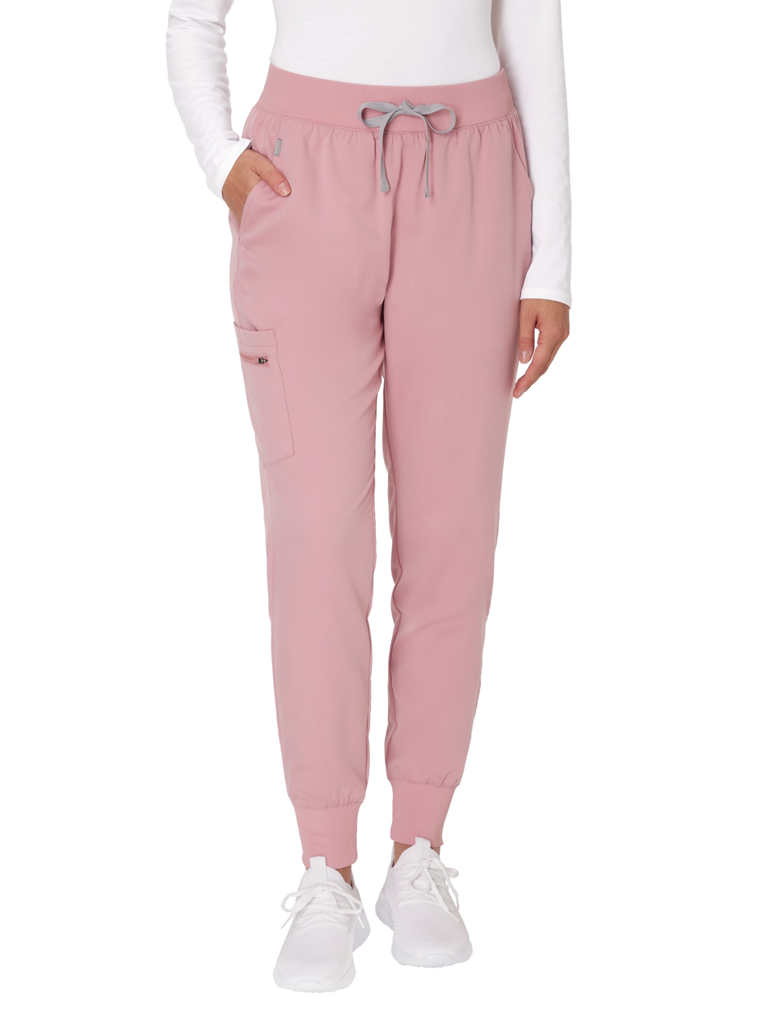Hanes Women's Scrubs Drawstring Jogger Scrub Pants, Premium, Pockets, Sizes XS - 3XL