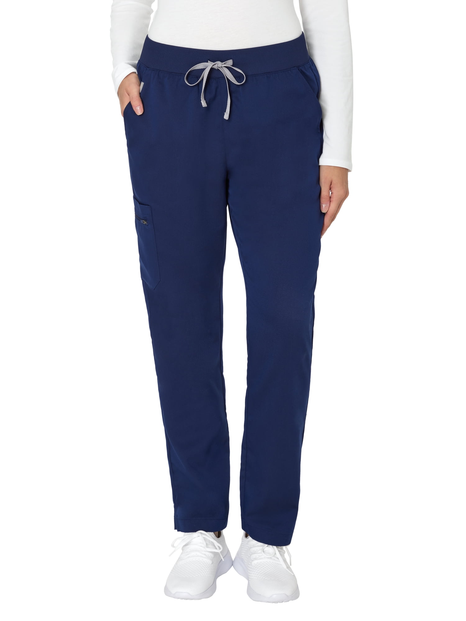 パンツ GOLDEN Women Straight Pants GWP00844P000621 50100 BLUE Hanes Women's Premium Straight-Leg Scrub Pants, Style HWP103