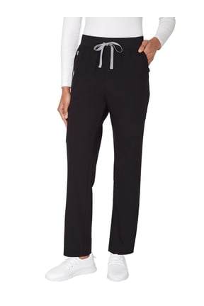 Womens Scrubs Drawstring Scrub Pants, Premium, Straight Leg, 3 Pockets, Sizes XS-3XL