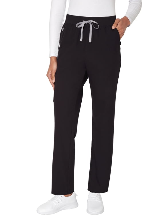 Women's Scrubs Drawstring Scrub Pants, Premium, Straight Leg, Pockets, Sizes XS-3XL