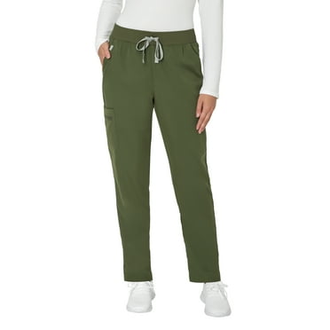Hanes Women's Premium Straight-Leg Scrub Pants, Style HWP103, Sizes up-to 3XL