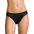 thumbnail image 1 of Hanes Women's Recycled Microfiber Thong 3-Pack Assorted 5, 1 of 6