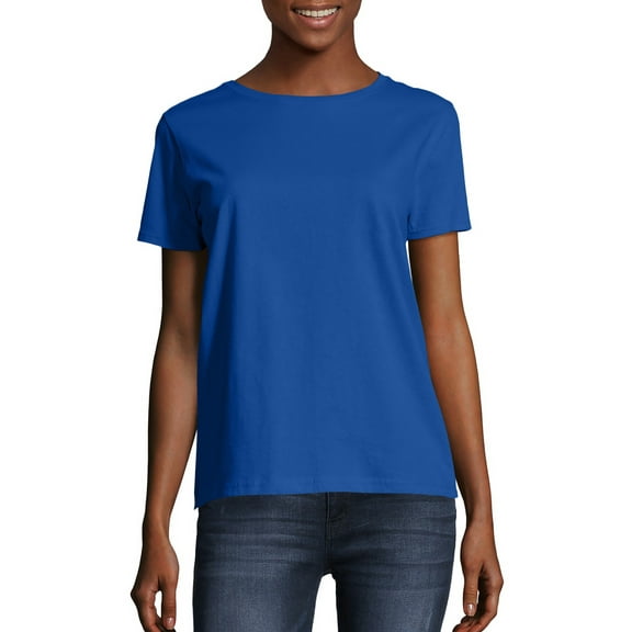 Hanes Women's Relaxed Fit Authentic ComfortSoft Crewneck T-Shirt