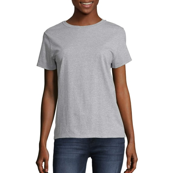 Hanes Women's Relaxed Fit Authentic ComfortSoft Crewneck T-Shirt