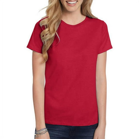 Hanes Women's Relaxed Fit Authentic ComfortSoft Crewneck T-Shirt