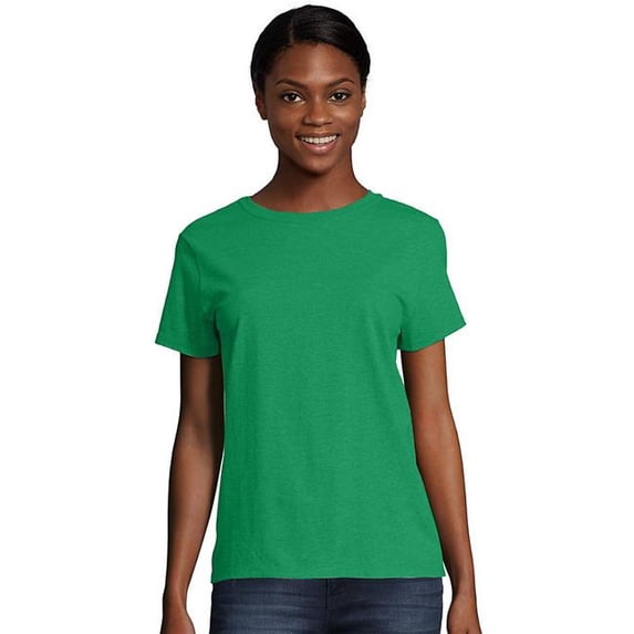 Hanes Women's Relaxed Fit Authentic Essentials Crewneck T-Shirt