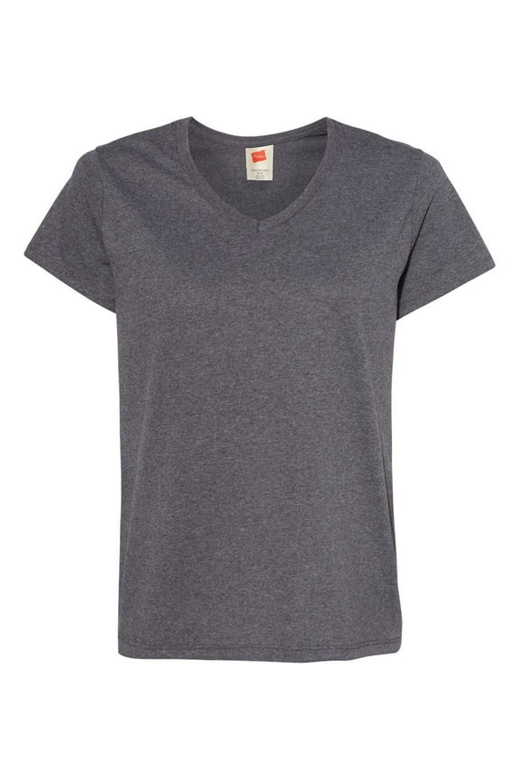 Women's Relaxed Fit Authentic Essentials Short Sleeve V-neck T-Shirt Sizes S-3XL