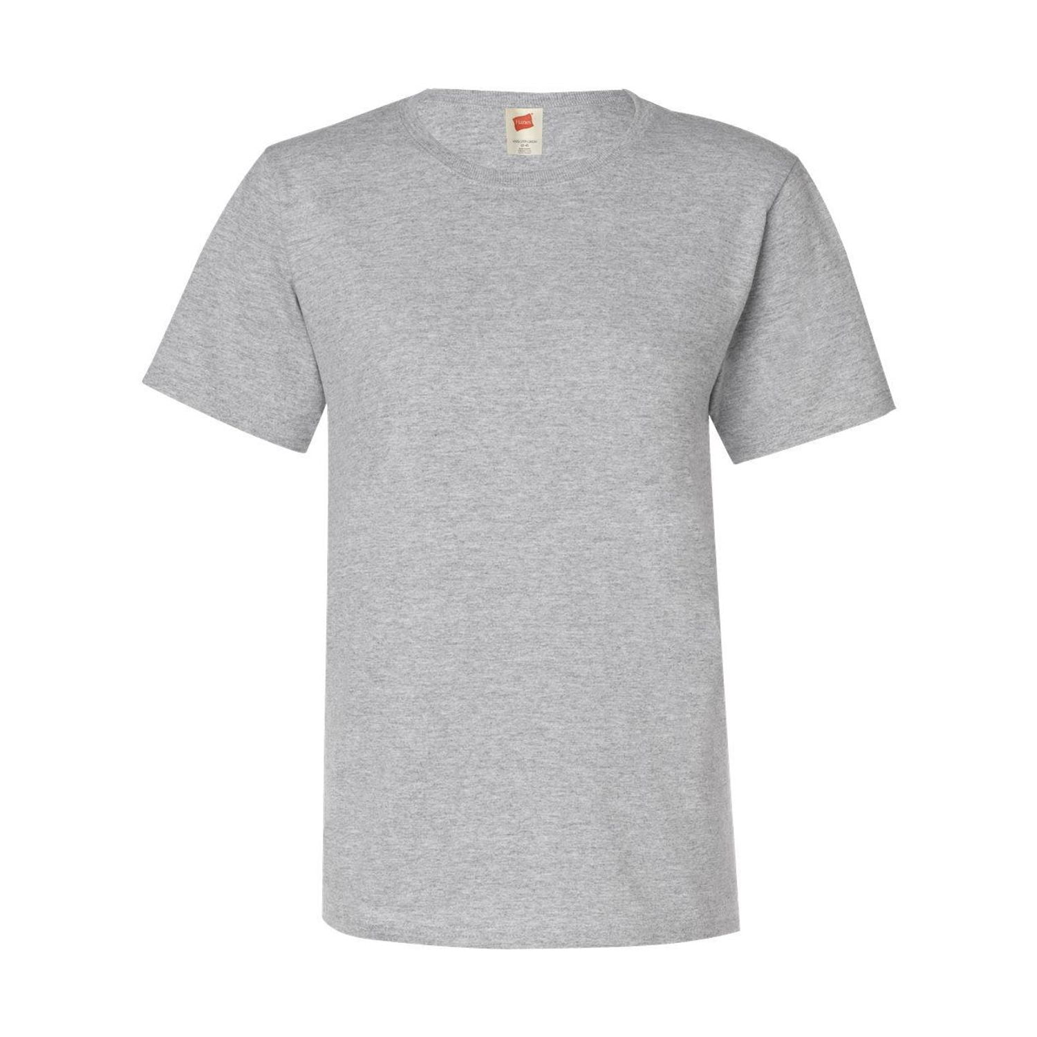 Hanes T-Shirt Womens Short Sleeve Crewneck  Relaxed Fit Jersey ComfortSoft  Cotton