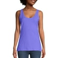thumbnail image 1 of Hanes Women's Scoop Neck Tank, Sizes S-XXL, 1 of 5