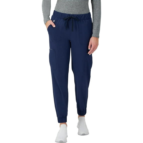 Hanes Women's Scrubs Cargo Joggers, Healthcare Scrub Joggers for Women, Moisture Wicking, 3XL