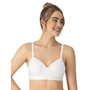 Hanes Womens Wireless Bra, Smooth Comfort Full Coverage Bra, Foam Cups, Convertible Bra Straps, Sizes S-XXL+