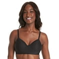 thumbnail image 1 of Hanes Womens Wireless Bra, Smooth Comfort Full Coverage Bra, Foam Cups, Convertible Bra Straps, 1 of 10