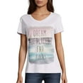 thumbnail image 1 of Hanes Women's Short-Sleeve V-Neck Graphic T-Shirt, 1 of 5
