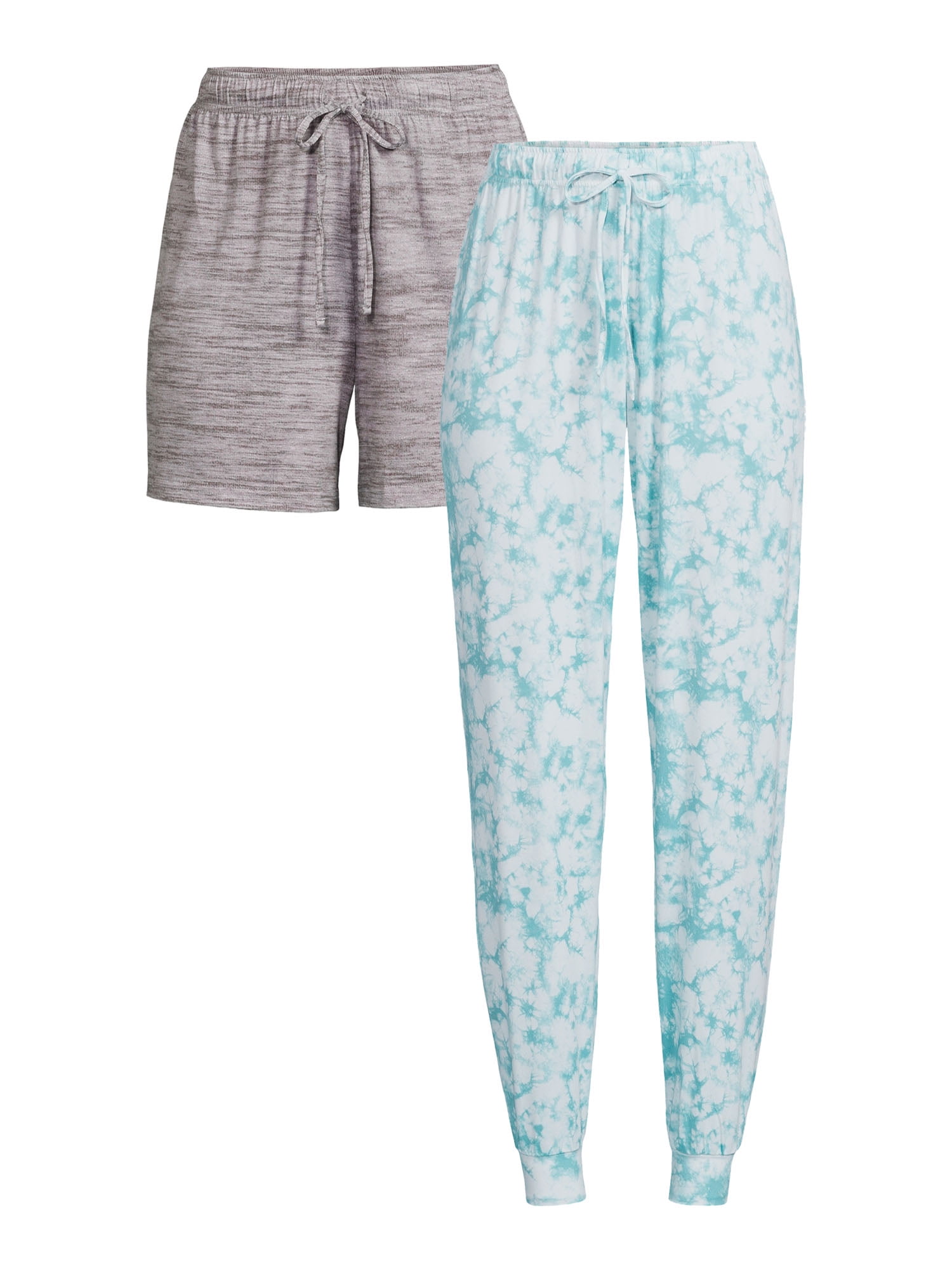 Hanes Women's Shorts and Pants Set, 2Piece