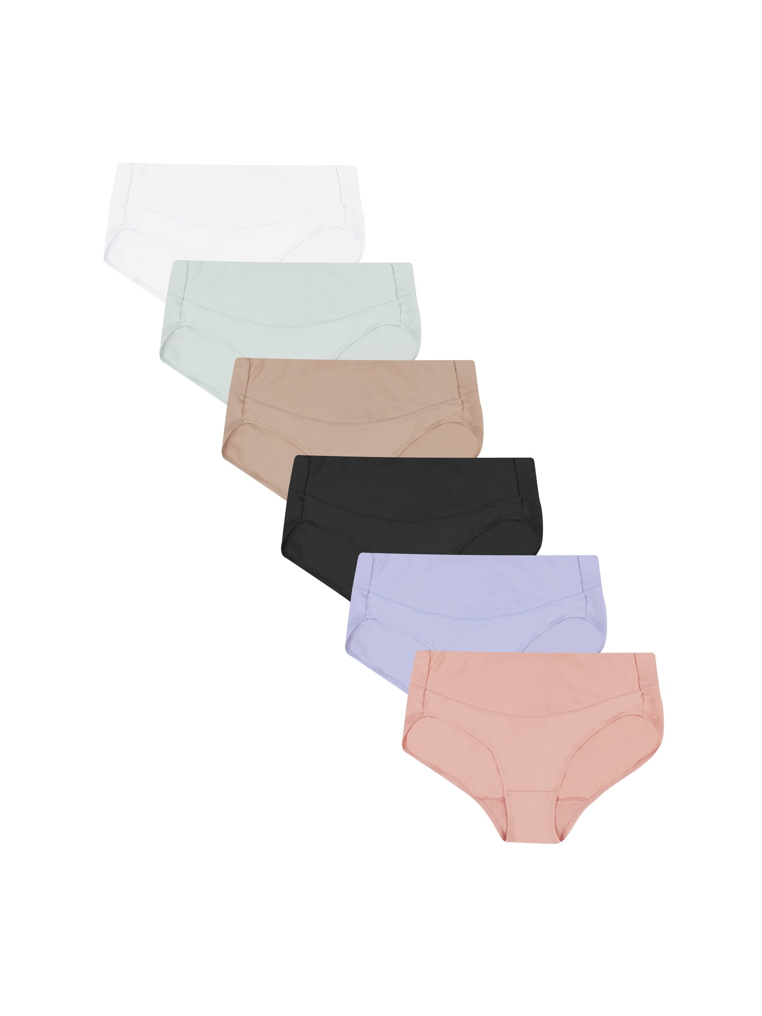 Unique Bargains Women's Hi-Cut High Waist Tummy Control Stretch Comfort  Panties 