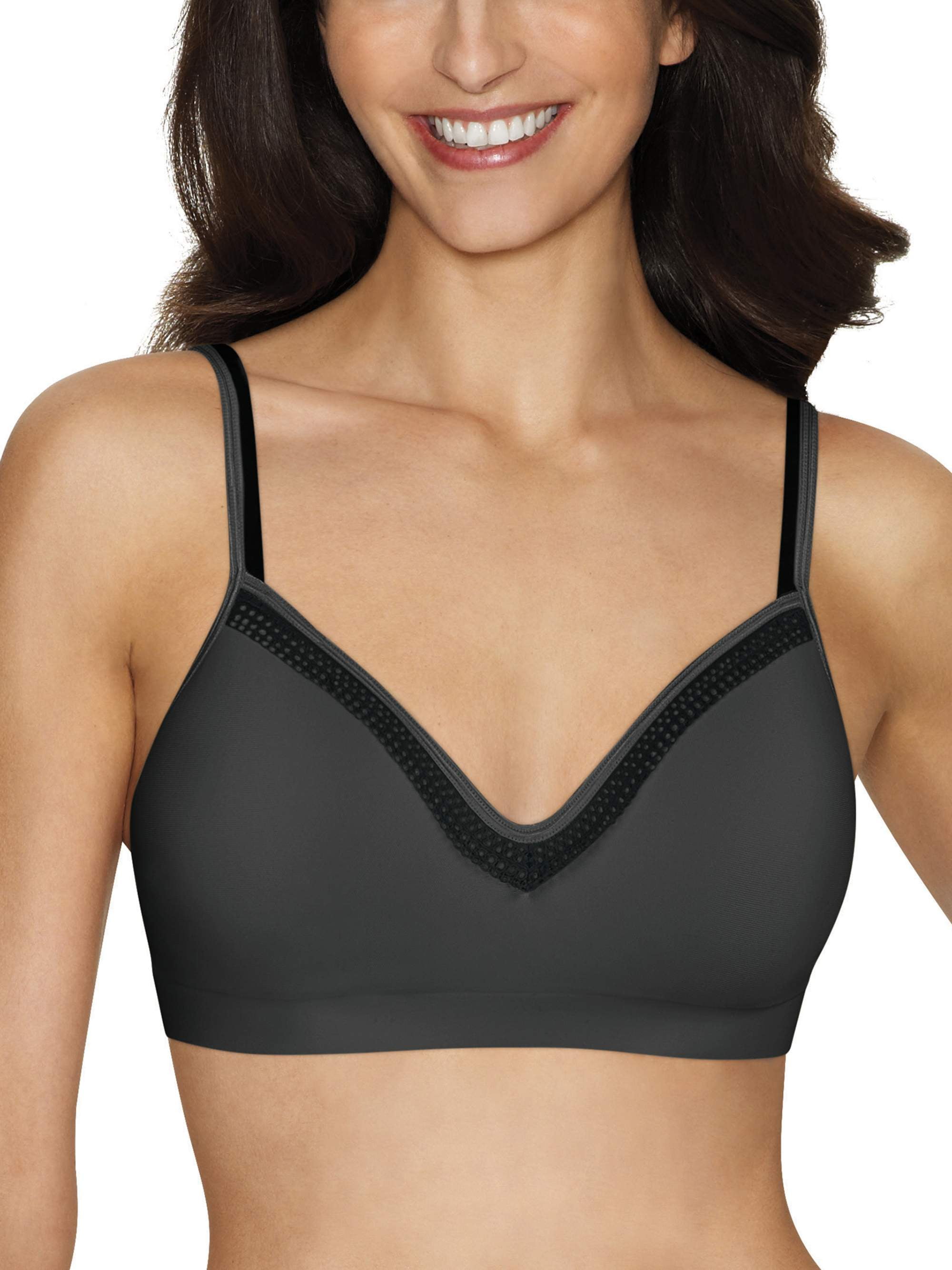 Hanes Women's SmoothTec ComfortFlex Fit Lace Wirefree Bra, Style G199 