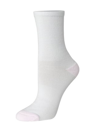 Hanes Women's Signature Crew Socks 6 Pair Pack, White/Black/Grey, Shoe  Size: 5-9 : : Clothing & Accessories