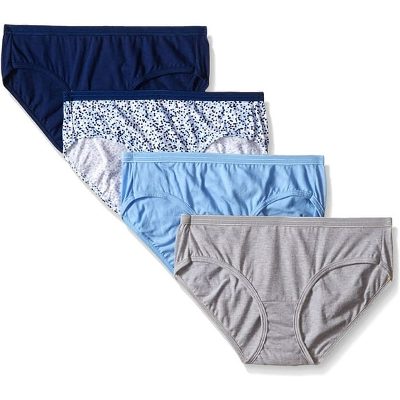 Hanes Women's Sporty Hipster Panty, Assorted C6, 6