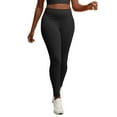 thumbnail image 1 of Hanes Women's Stretch Jersey Leggings, 27" Black M, 1 of 7