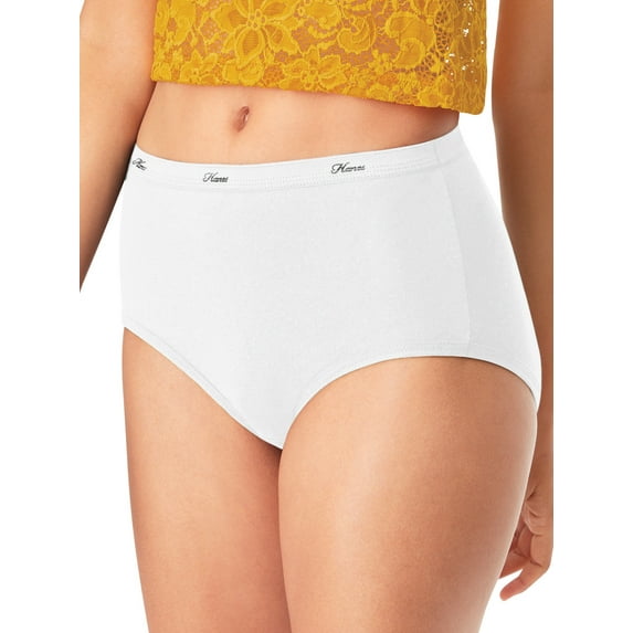 Hanes Women's Super Value Bonus Cool Comfort Cotton Brief Underwear, 6+3 Bonus Pack