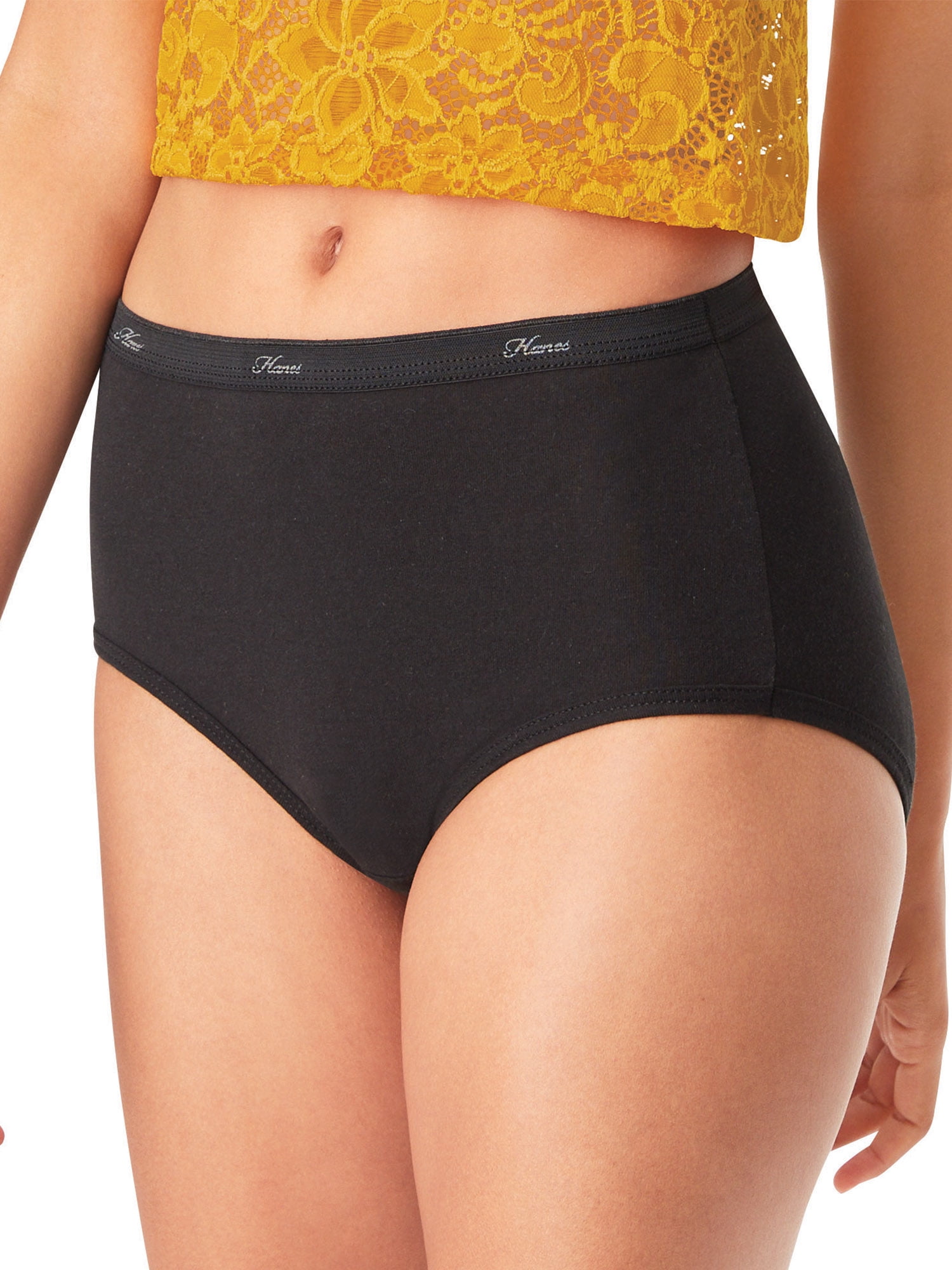Hanes Women's Super Value Bonus Cool Comfort Cotton Brief Underwear, 6+3 Bonus Pack