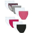 thumbnail image 1 of Hanes Women's Super Value Bonus Cool Comfort Sporty Cotton Hi-Cut Underwear, 6+3 Bonus Pack, 1 of 7