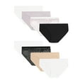 thumbnail image 1 of Hanes Women's Super Value Bonus Signature Breathe Microfiber Bikini Underwear, 6+2 Bonus Pack, 1 of 6