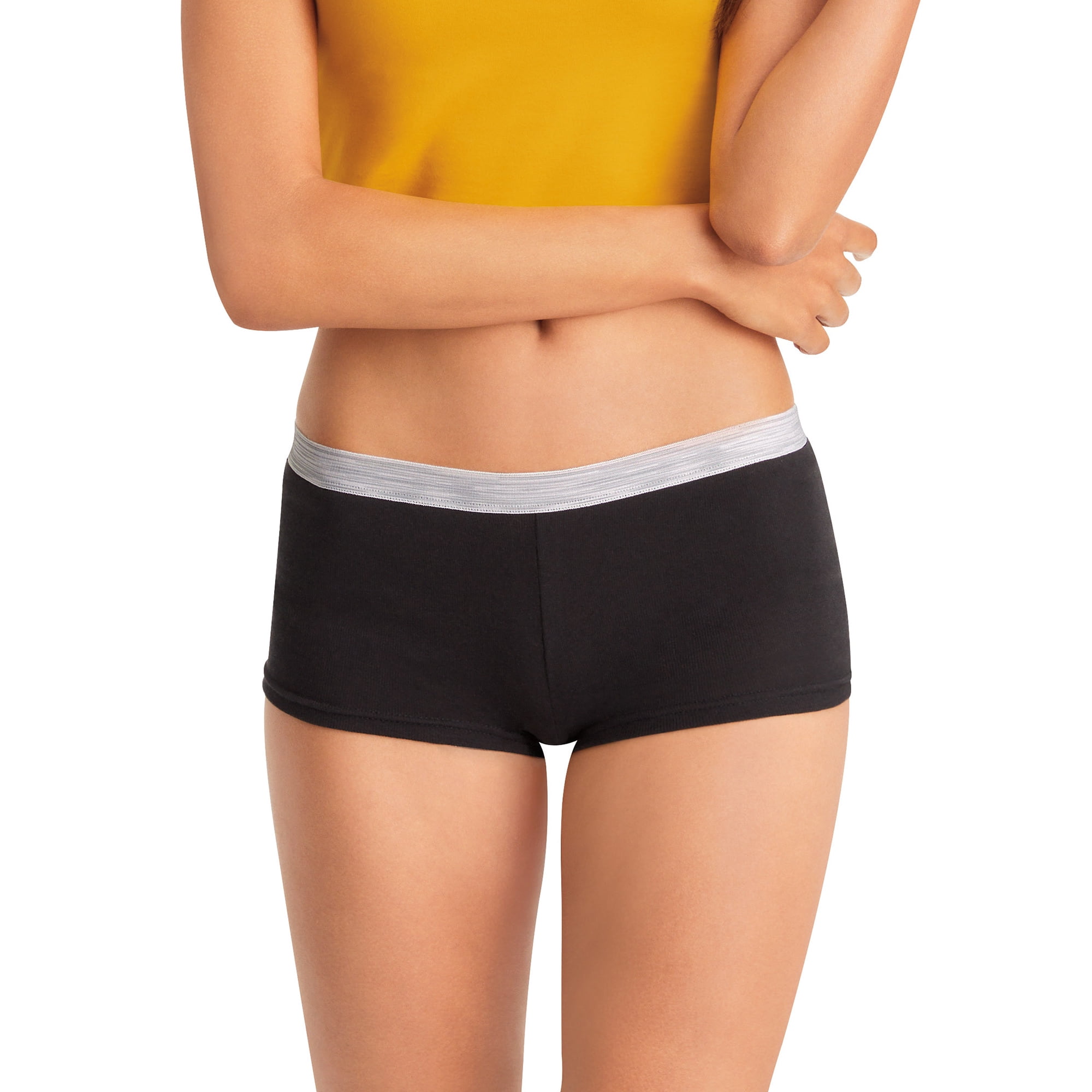 Medfølelse Oberst affjedring Hanes Women's Super Value Sporty Cotton Boyshort Underwear, 12-Pack -  Walmart.com
